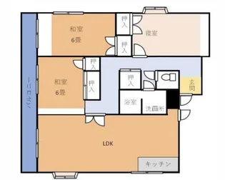 安井ビル【3階】の間取り