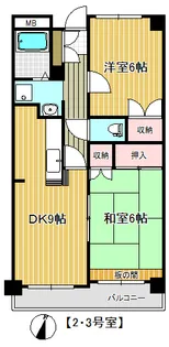 南大野田271ビル【1階】の間取り