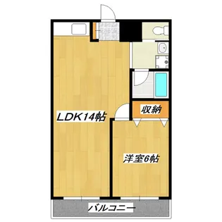 DAYハイムラックランド【2階】の間取り