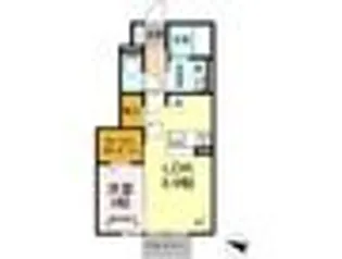 ファインビューVI【1階】の間取り