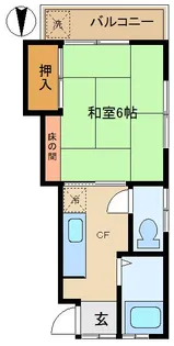 ブルーハイツ【2階】の間取り