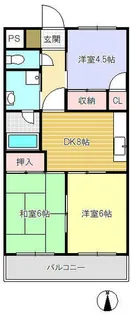 エクセル関根【3階】の間取り