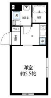 ステラコート西大井EAST【3階】の間取り