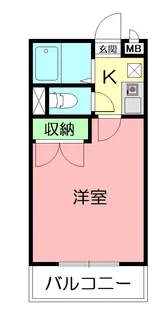 グランコンフォート本厚木【1階】の間取り