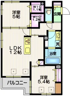 仮)鎌倉市台メゾン北棟【3階】の間取り