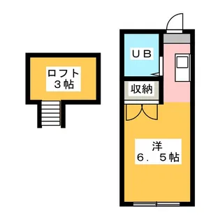 メゾン東静岡【1階】の間取り