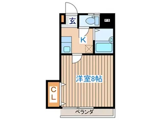 コーポ麿【1階】の間取り
