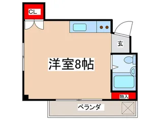 チェリーハイツ【3階】の間取り