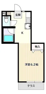 ハイツ本駒込【2階】の間取り