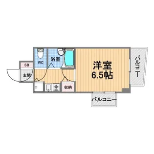 コンフォール甲子園口【6階】の間取り