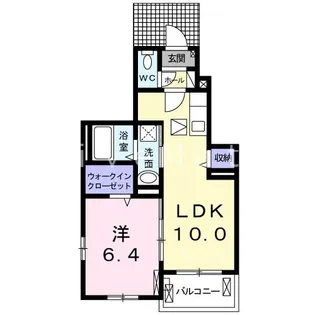 アミエーラ【1階】の間取り