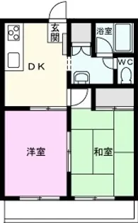 マルシンハイム【3階】の間取り