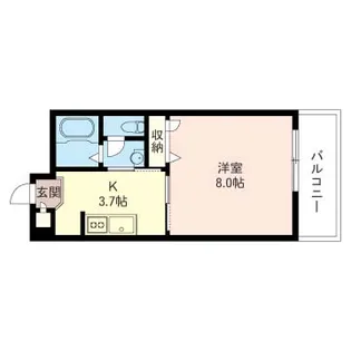 TERRA HOUSE 東大前【3階】の間取り