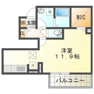 Forte III【1階】の間取り