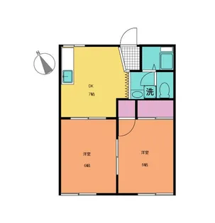 チェリーハイム【1階】の間取り