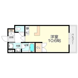 グランシャリオEAST【2階】の間取り