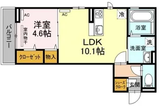 フルール【2階】の間取り