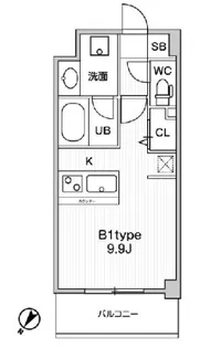 ジェーエムエフレジデンス町田【3階】の間取り