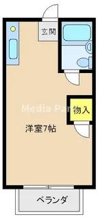 サンフラワーハイツ【2階】の間取り