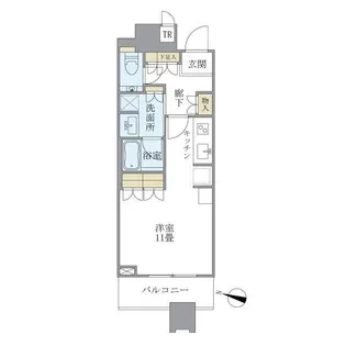 Brillia Towers目黒 ノースレジデンス【14階】の間取り