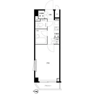 ルーブル蒲田南六番館【3階】の間取り