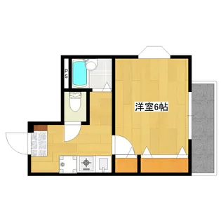 シャンフォート【2階】の間取り