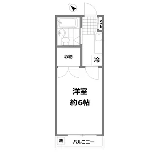 L.S.ドエル【1階】の間取り