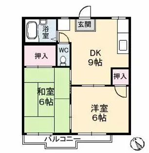 メゾン新町【1階】の間取り