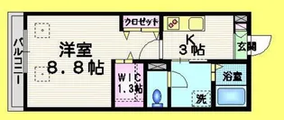ハード高田馬場【2階】の間取り