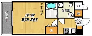 CASSIA十三【4階】の間取り