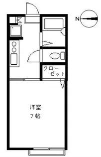 シャルマンシャトー【1階】の間取り