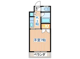 メゾン伊藤【2階】の間取り
