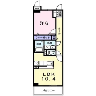 フローラム レーン【1階】の間取り