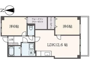 メルヴェーユの間取り