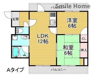 トミー七番館【3階】の間取り