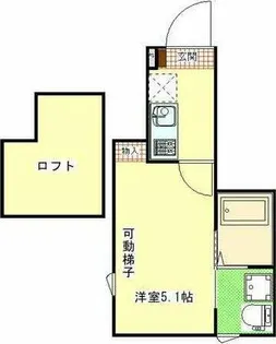 TAPETUM横濱【2階】の間取り