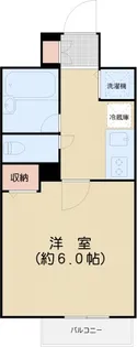 パレステュディオシンシア文京千石【5階】の間取り