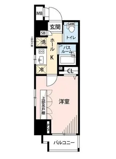 マイナビSTAYワールドワイド大手町【8階】の間取り