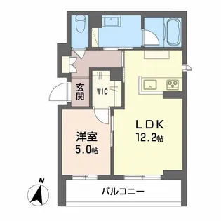 アイビー【3階】の間取り