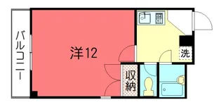 グラン都【3階】の間取り