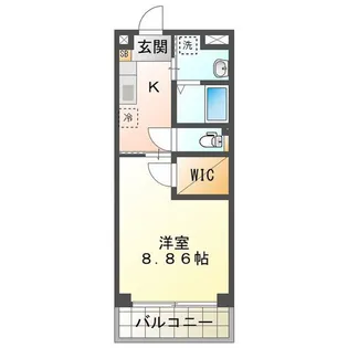 S-FORT三重大学前【4階】の間取り