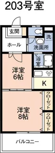 シリウス【2階】の間取り
