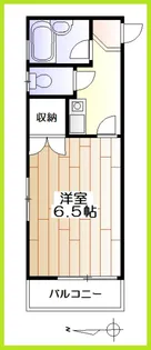 リバーバレーB棟【2階】の間取り