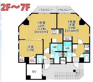 ソラトワーヌ【2階】の間取り
