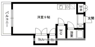 ヴィラージュ箱崎II【2階】の間取り