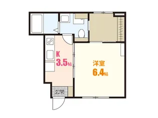 Prive上安【1階】の間取り