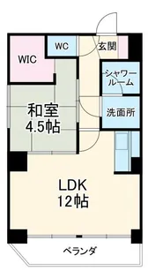 エスポワール瑞穂【6階】の間取り