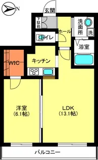 ヴィラ石泉【2階】の間取り