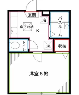 アイリスハウス【1階】の間取り