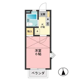 プレミールハウス【2階】の間取り